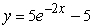 <strong>Find the solution of the differential equation, y' = -2y, satisfying the initial condition, y(-5) = 5.</strong> A)   B)   C)   D)   <div style=padding-top: 35px> 