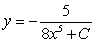 <strong>The differential equation is separable. Find the general solution in an explicit form.  </strong> A)   B)   C)   D)   <div style=padding-top: 35px> 