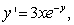 <strong>Solve the following initial value problem explicitly.   y(1) = -5</strong> A)   B)   C)   D)   <div style=padding-top: 35px> 