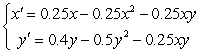 Find and interpret all equilibrium points for the competing species model.  <div style=padding-top: 35px> 
