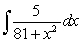 <strong>Evaluate the integral. </strong> A) B) C) D)