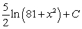<strong>Evaluate the integral. </strong> A) B) C) D)