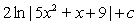 <strong>Evaluate the integral. </strong> A) B) C) D)