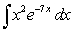 <strong>Evaluate the integral. </strong> A) B) C) D)