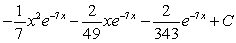 <strong>Evaluate the integral. </strong> A) B) C) D)