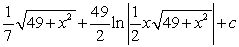 <strong>Evaluate the integral. </strong> A) B) C) D)