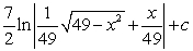 <strong>Evaluate the integral. </strong> A) B) C) D)