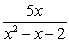 <strong>Find the partial fraction decomposition. </strong> A) B) C) D)
