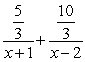 <strong>Find the partial fraction decomposition. </strong> A) B) C) D)