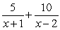 <strong>Find the partial fraction decomposition. </strong> A) B) C) D)