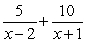 <strong>Find the partial fraction decomposition. </strong> A) B) C) D)