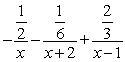 <strong>Find the partial fraction decomposition. </strong> A) B) C) D)