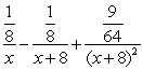 <strong>Find the partial fraction decomposition. </strong> A) B) C) D)