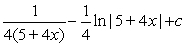 <strong>Use a table of integrals to find an antiderivative. </strong> A) B) C) D)