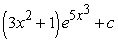<strong>Use a table of integrals to find an antiderivative. </strong> A) B) C) D)