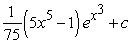 <strong>Use a table of integrals to find an antiderivative. </strong> A) B) C) D)