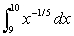 Determine whether or not the integral is improper.  