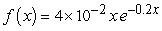 The pdf describing the chance that a given insect will die at a particular age, x days, is . What is the chance the insect will live longer than 10 days? Round your answer to three decimal places.