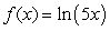<strong>Find the derivative of .</strong> A) B) C) D)