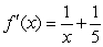 <strong>Find the derivative of .</strong> A) B) C) D)
