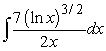 <strong>Evaluate the integral. </strong> A) B) C) D)