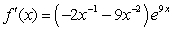 <strong>Find the derivative of .</strong> A) B) C) D)