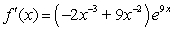 <strong>Find the derivative of .</strong> A) B) C) D)