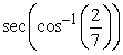 <strong>Use a triangle to simplify the expression. </strong> A) B) C) D)