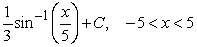 <strong>Evaluate the integral. </strong> A) B) C) D)