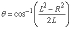 <strong>A flywheel of radius r is driven by a reciprocating shaft S and a linking arm L (see figure below). If x represents the displacement of the shaft from its leftmost position, then the angle between the linking arm and the centerline of the shaft is . Find the maximum value of .</strong> A) B) C) D)