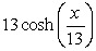 <strong>Suppose that a hanging cable has the shape for . Find the length of the cable.</strong> A) B) C) D)