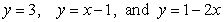 <strong>Identify the graph and area of the region bounded by the curves . The figures below are not necessarily to scale.</strong> A) area = B) area = C) area = D) area =