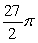 <strong>Find the volume of the solid with cross-sectional area extending over the range .</strong> A) B) C) D)