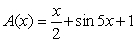 <strong>Find the volume of the solid with cross-sectional area extending over the range .</strong> A) B) C) D)