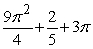 <strong>Find the volume of the solid with cross-sectional area extending over the range .</strong> A) B) C) D)