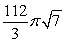 <strong>Find the volume of the solid formed by revolving the region bounded by about x = 8.</strong> A) B) C) D)