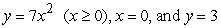 <strong>A solid shape described as the region bounded by revolved around the y-axis, needs to have 1/4 of its volume trimmed off to meet a weight restriction. This will be done by reducing the radius of the piece - in other words, the resulting shape will be described as above, but with the region also bounded by x = q. Find the resulting radius, q.</strong> A) B) C) D)