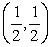 <strong>Where is the center of mass of a region of uniform density bounded by ?</strong> A) B) C) D)