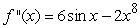 <strong>Find all functions satisfying the given conditions.  </strong> A)   B)   C)   D)   <div style=padding-top: 35px> 