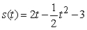 <strong>Determine the position function if the velocity function is   and the initial position is   .</strong> A)   B)   C)   D)   <div style=padding-top: 35px> 