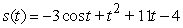 <strong>Determine the position function if the acceleration function is   , the initial velocity is   , and the initial position is   .</strong> A)   B)   C)   D)   <div style=padding-top: 35px> 