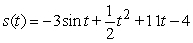 <strong>Determine the position function if the acceleration function is   , the initial velocity is   , and the initial position is   .</strong> A)   B)   C)   D)   <div style=padding-top: 35px> 