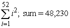 <strong>Translate the following calculation into summation notation and then compute the sum. The sum of the squares of the first   positive integers.</strong> A)   B)   C)   D)   sum =   <div style=padding-top: 35px> 