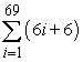 <strong>Use summation rules to compute the sum.  </strong> A)   B)   C)   D)   <div style=padding-top: 35px> 