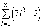 <strong>Use summation rules to compute the sum.  </strong> A)   B)   C)   D)   <div style=padding-top: 35px> 