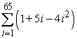 <strong>Use summation rules to compute the sum.  </strong> A)   B)   C)   D)   <div style=padding-top: 35px> 