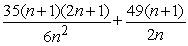 <strong>Compute the sum and the limit of the sum as   .  </strong> A) Sum =   ; limit of sum as   is   B) Sum =   ; limit of sum as   is     C) Sum =   ; limit of sum as   is   D) Sum =   ; limit of sum as   is     <div style=padding-top: 35px> 