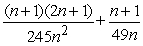 <strong>Compute the sum and the limit of the sum as   .  </strong> A) Sum =   ; limit of sum as   is   B) Sum =   ; limit of sum as   is     C) Sum =   ; limit of sum as   is   D) Sum =   ; limit of sum as   is     <div style=padding-top: 35px> 
