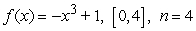 <strong>List the evaluation points corresponding to the midpoint of each subinterval, and evaluate the corresponding Riemann sum. Round the sum to two decimal places.  </strong> A) Evaluation points:   Riemann sum:   B) Evaluation points:   Riemann sum:   C) Evaluation points:   Riemann sum:   D) Evaluation points:   Riemann sum:   <div style=padding-top: 35px> 