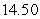 <strong>Use the given function values to estimate the area under the curve using left-endpoint and right-endpoint evaluation. Round to two decimal places.   0.0                                      </strong> A) Left-endpoint estimate is   ; right-endpoint estimate is   B) Left-endpoint estimate is   ; right-endpoint estimate is   C) Left-endpoint estimate is   ; right-endpoint estimate is   D) Left-endpoint estimate is   ; right-endpoint estimate is   <div style=padding-top: 35px> 
